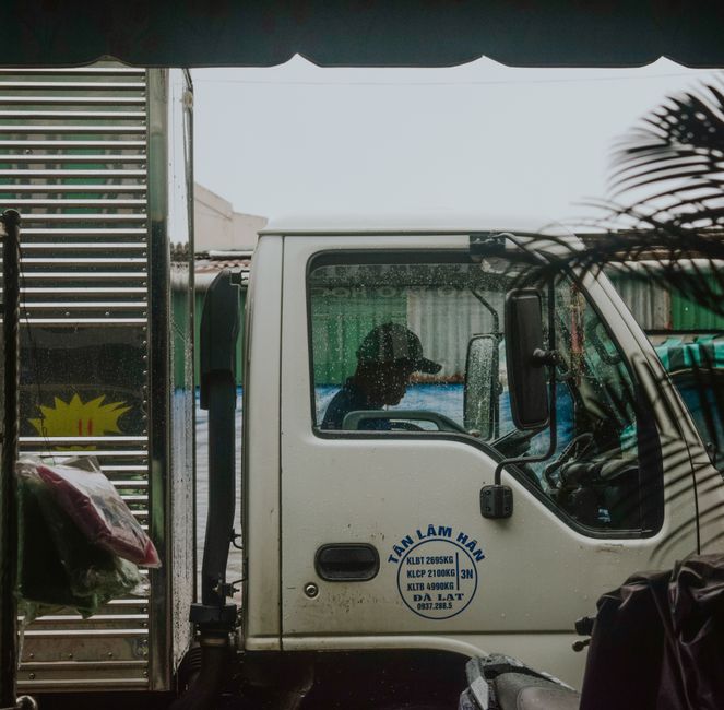 sad truck driver cab CDL truck driver health
