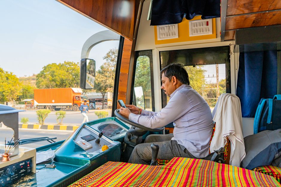 truck driver family phone road CDL truck driver health